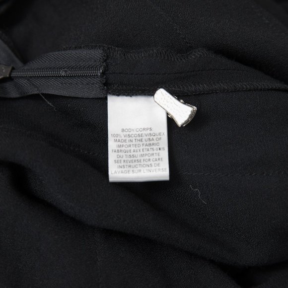 Anthropologie Y2K M Ruffle Mini Party Skirt Black - Picture 8 of 9